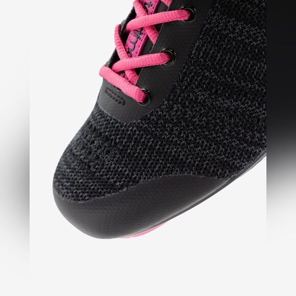 Tommaso Pista Aria Knit cycling shoes Size 8 in Black /pink NWT and in box - Picture 9 of 15